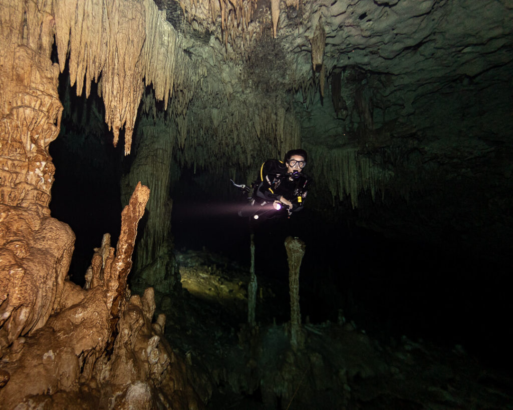 top cenotes for diving near cancun