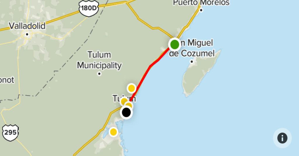 transport tulum to playa del carmen